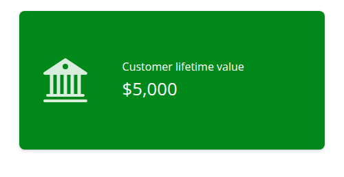 A value box using
