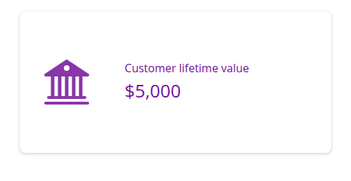 A value box using