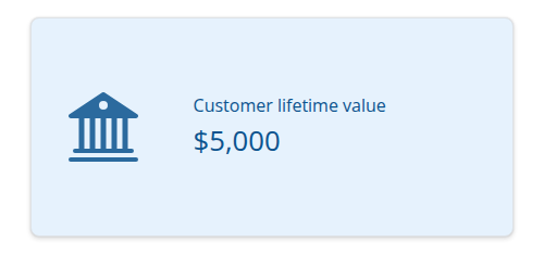 A value box using